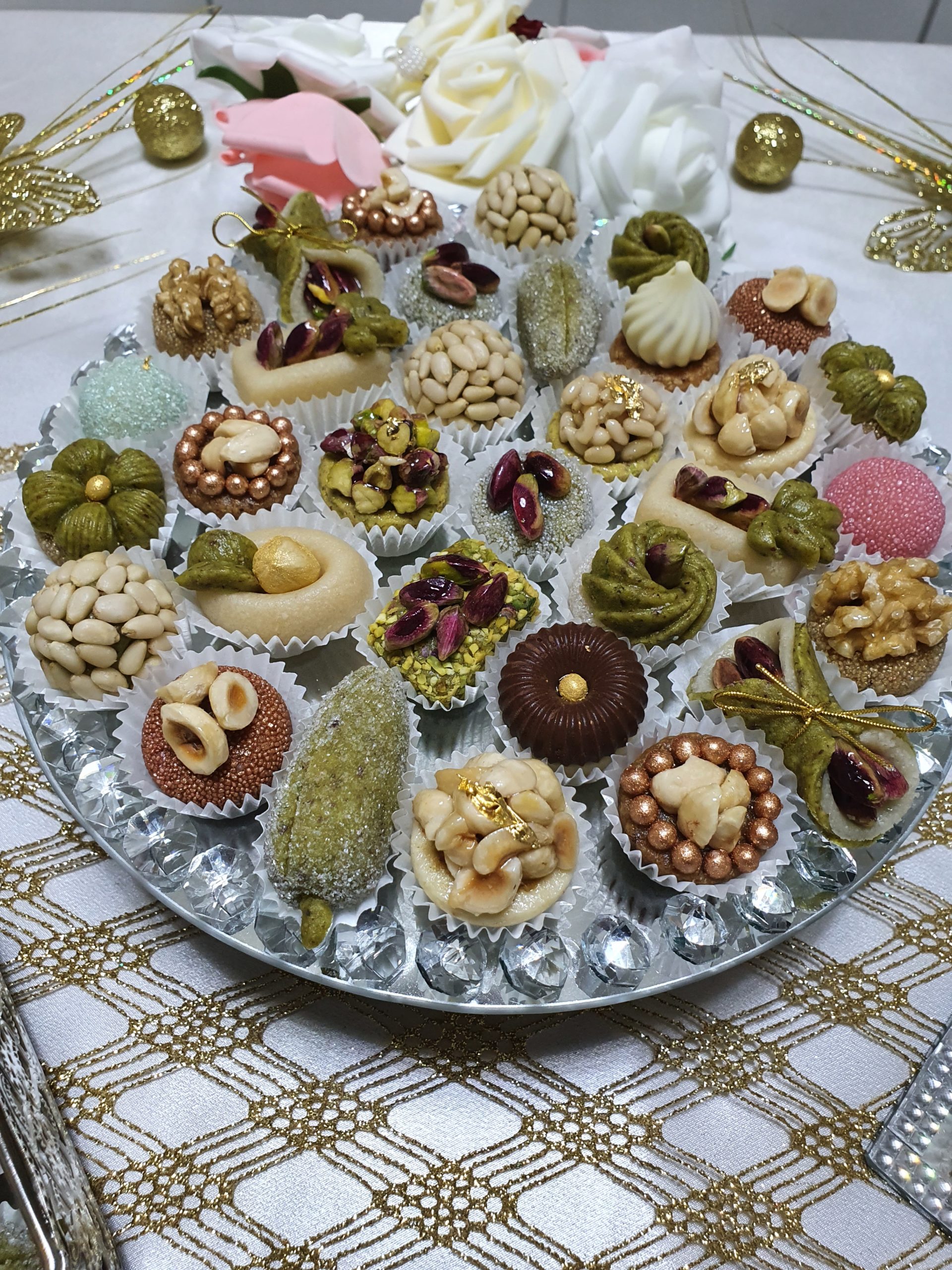 Plateau de mignardise sucré